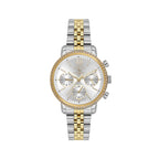 Santa Barbara Polo & Racquet Club Silver and Gold Stainless Steel Watch for Women SB.1.10657-4
