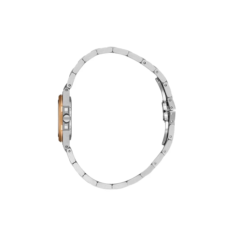 Santa Barbara Polo & Racquet Club Unique Silver and Rose Gold Stainless Steel Watch for Women SB.1.10658-5 - Daniel Klein Saudi Arabia