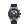 Santa Barbara Polo & Racquet Club Dark Blue Silicone Watch for Men SB.1.10659-5