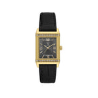 Santa Barbara Polo & Racquet Club Black Genuine Leather Watch for Women SB.1.10660-3