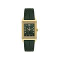 Santa Barbara Polo & Racquet Club Dark Green Genuine Leather Watch for Women SB.1.10660-4