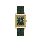 Santa Barbara Polo & Racquet Club Dark Green Genuine Leather Watch for Women SB.1.10660-4