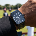 Santa Barbara Polo & Racquet Club Noble Black Stainless Steel Watch for Men SB.1.10661-5