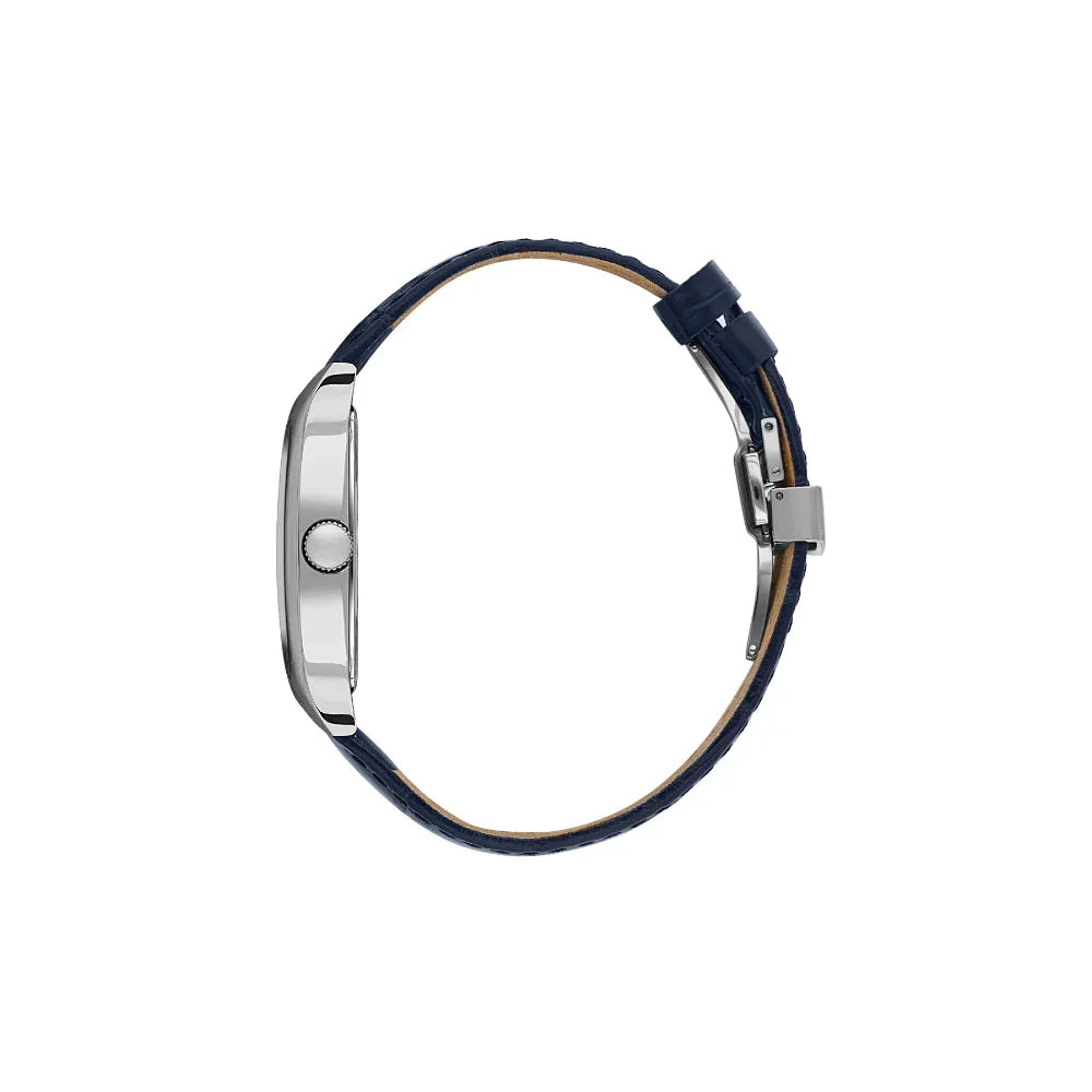 Santa Barbara Polo & Racquet Club Noble Dark Blue Genuine Leather Watch for Men SB.1.10662-3 - Daniel Klein Saudi Arabia