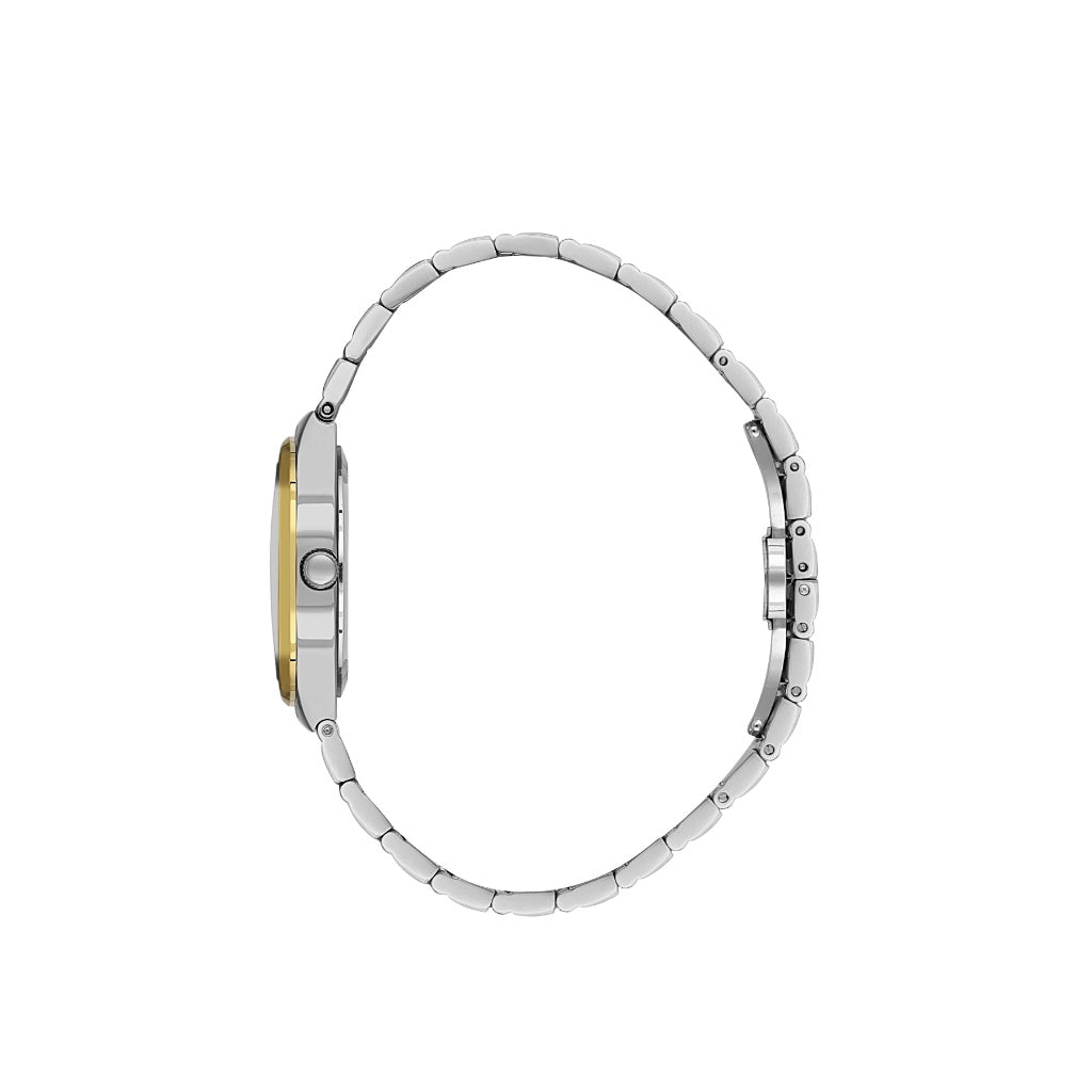 Santa Barbara Polo & Racquet Club Silver and Gold Stainless Steel Watch for Women SB.1.10665-4