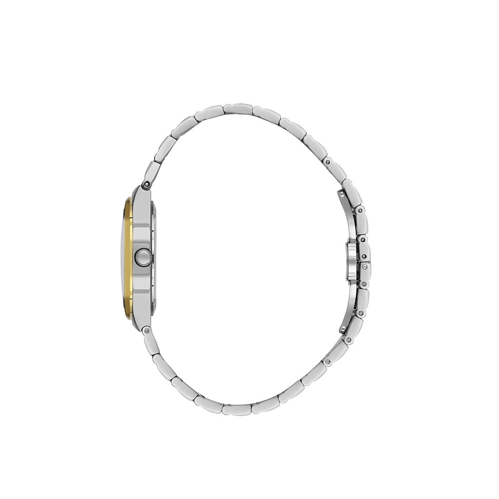 Santa Barbara Polo & Racquet Club Silver and Gold Stainless Steel Watch for Women SB.1.10665-5
