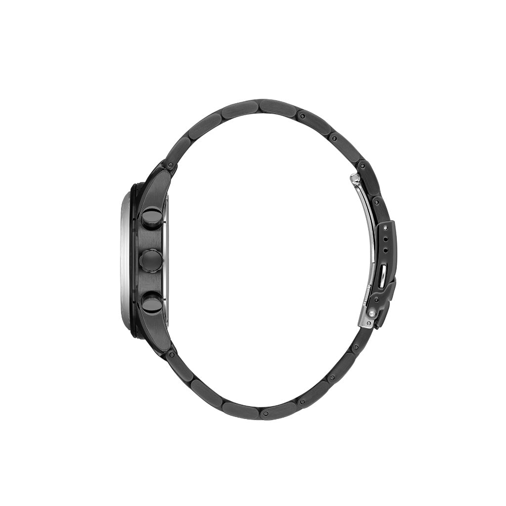 Santa Barbara Polo & Racquet Club Black Stainless Steel Watch for Men SB.1.10666-5