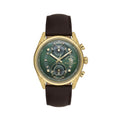 Santa Barbara Polo & Racquet Club Dark Brown Genuine Leather Watch for Men SB.1.10667-3