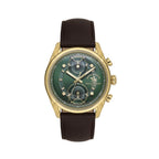 Santa Barbara Polo & Racquet Club Dark Brown Genuine Leather Watch for Men SB.1.10667-3