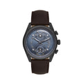 Santa Barbara Polo & Racquet Club Dark Brown Genuine Leather Watch for Men SB.1.10667-4