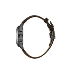 Santa Barbara Polo & Racquet Club Dark Brown Genuine Leather Watch for Men SB.1.10667-4