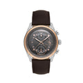 Santa Barbara Polo & Racquet Club Dark Brown Genuine Leather Watch for Men SB.1.10667-5