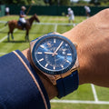 Santa Barbara Polo & Racquet Club Legend Dark Blue Silicone Watch for Men SB.1.10669-4
