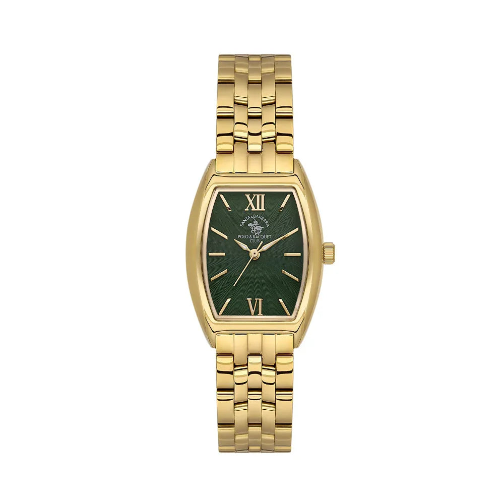 Santa Barbara Polo & Racquet Club Unique Gold Stainless Steel Watch for Women SB.1.10671-4 - Daniel Klein Saudi Arabia