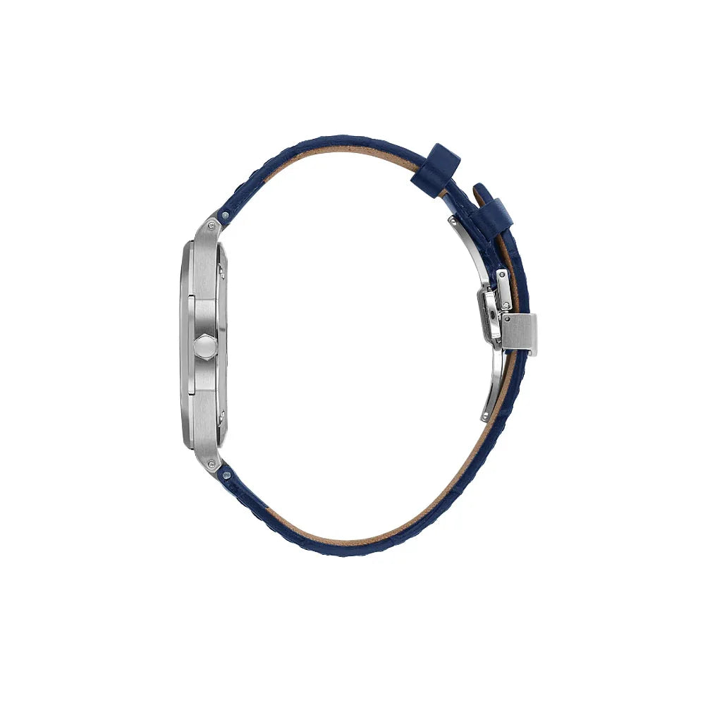 Santa Barbara Polo & Racquet Club Noble Dark Blue Genuine Leather Watch for Men SB.1.10672-3 - Daniel Klein Saudi Arabia