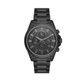 Santa Barbara Polo & Racquet Club Black Stainless Steel Watch for Men SB.1.10675-6