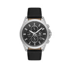 Santa Barbara Polo & Racquet Club Black Genuine Leather Watch for Men SB.1.10676-1