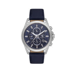 Santa Barbara Polo & Racquet Club Dark Blue Genuine Leather Watch for Men SB.1.10676-2