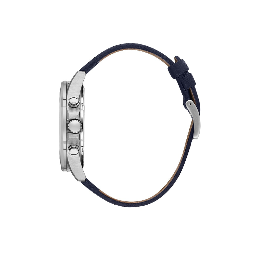 Santa Barbara Polo & Racquet Club Dark Blue Genuine Leather Watch for Men SB.1.10676-2