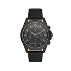 Santa Barbara Polo & Racquet Club Black Genuine Leather Watch for Men SB.1.10676-6