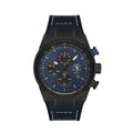 Santa Barbara Polo & Racquet Club Dark Blue Genuine Leather Watch for Men SB.3.10001-3