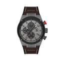 Santa Barbara Polo & Racquet Club Dark Brown Genuine Leather Watch for Men SB.3.10001-4