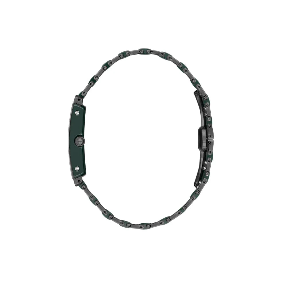 Santa Barbara Polo & Racquet Club Noble Green and Black Steel and Ceramic Watch for Men SB.4.10029-3 - Daniel Klein Saudi Arabia