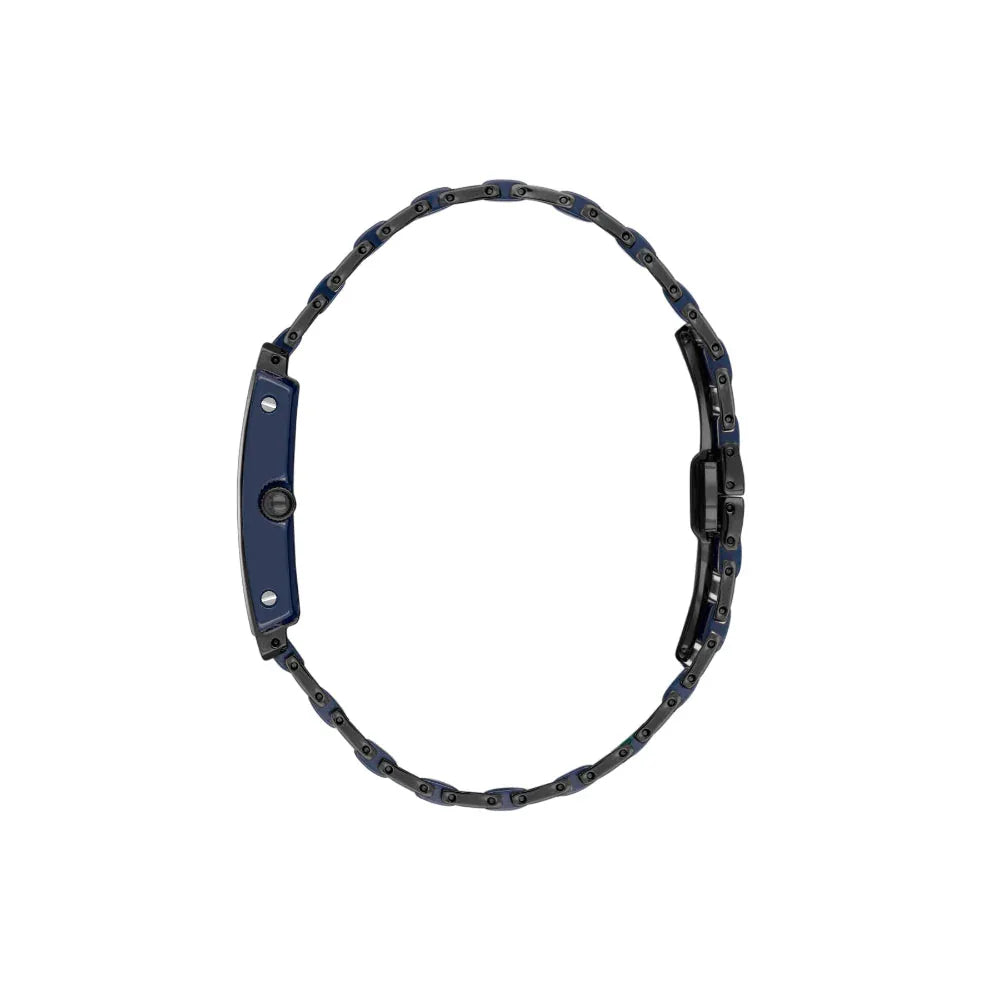 Santa Barbara Polo & Racquet Club Noble Blue and Black Steel and Ceramic Watch for Men SB.4.10029-4 - Daniel Klein Saudi Arabia