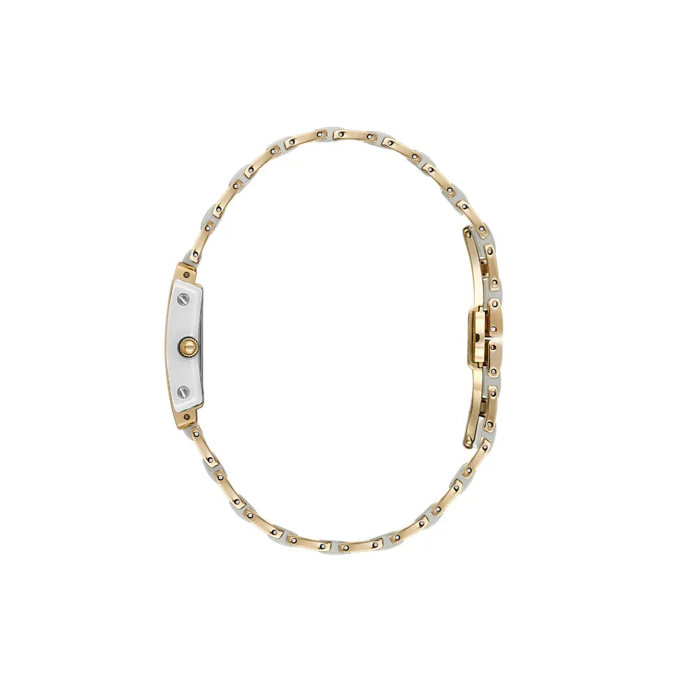 Santa Barbara Polo & Racquet Club Noble Gold and White Steel and Ceramic Watch for Women SB.4.10030-2 - Daniel Klein Saudi Arabia