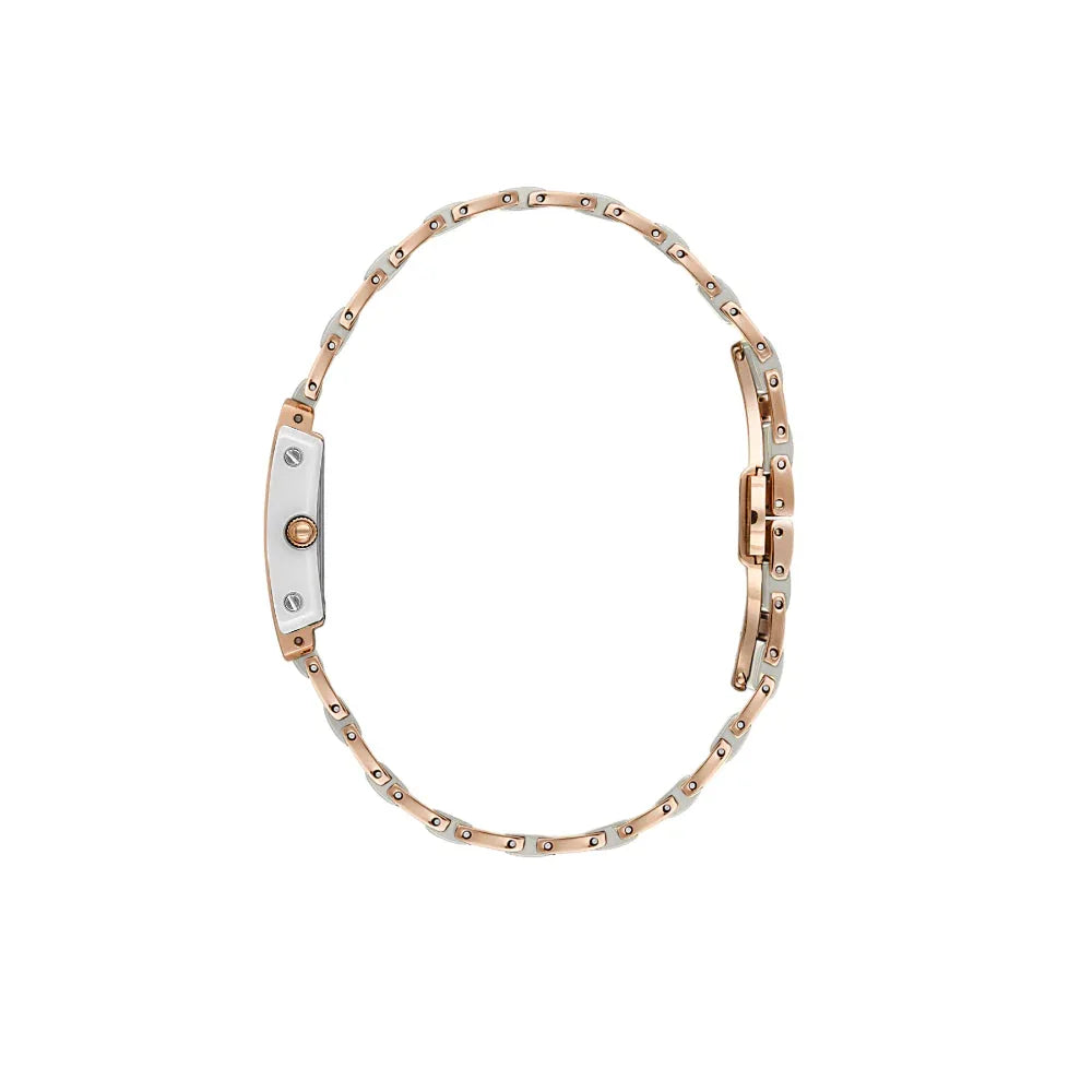 Santa Barbara Polo & Racquet Club Noble Gold and Rose Gold Steel and Ceramic Watch for Women SB.4.10030-5 - Daniel Klein Saudi Arabia