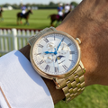 Santa Barbara Polo & Racquet Club Legend Gold Stainless Steel Watch for Men SB.4.10032-4