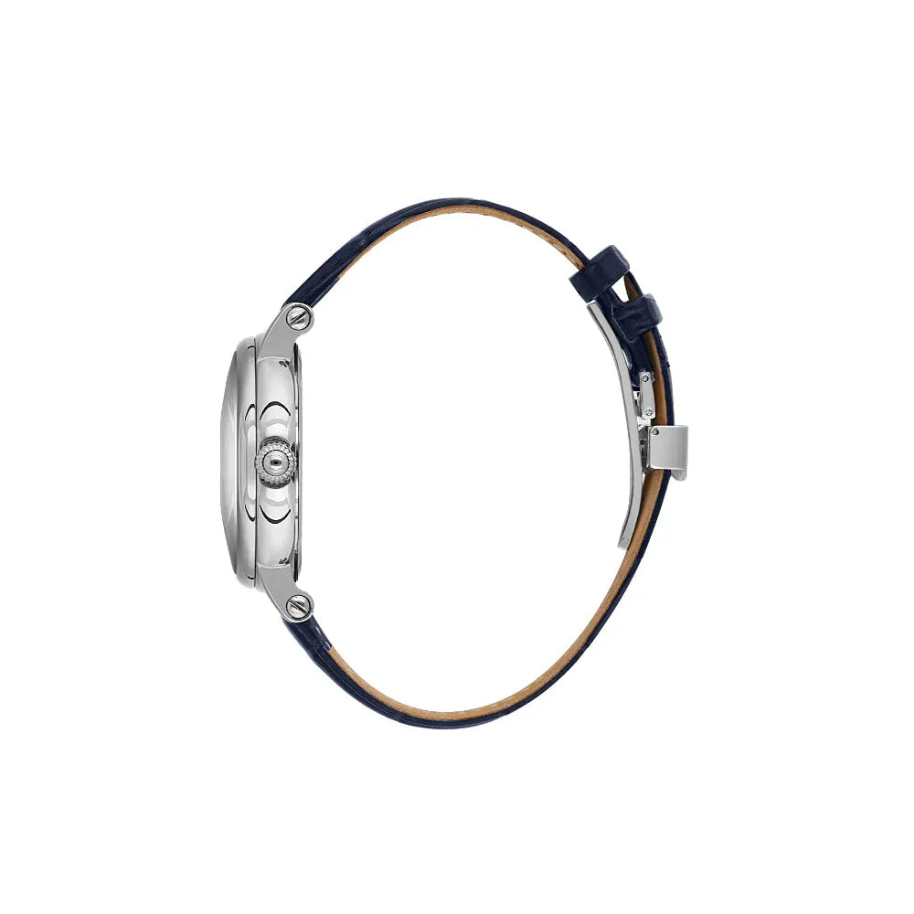Santa Barbara Polo & Racquet Club Legend Blue Leather Watch for Men SB.4.10033-3 - Daniel Klein Saudi Arabia