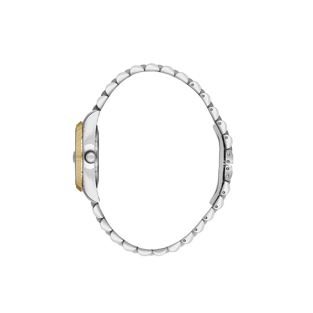 Santa Barbara Polo & Racquet Club Silver and Gold Stainless Steel Watch for Women SB.4.10034-3