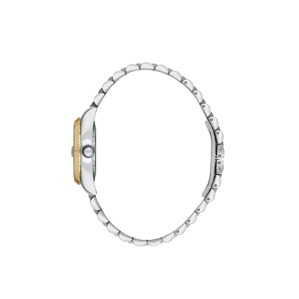 Santa Barbara Polo & Racquet Club Silver and Gold Stainless Steel Watch for Women SB.4.10034-4