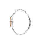 Santa Barbara Polo & Racquet Club Silver and Rose Gold Stainless Steel Watch for Women SB.4.10034-5