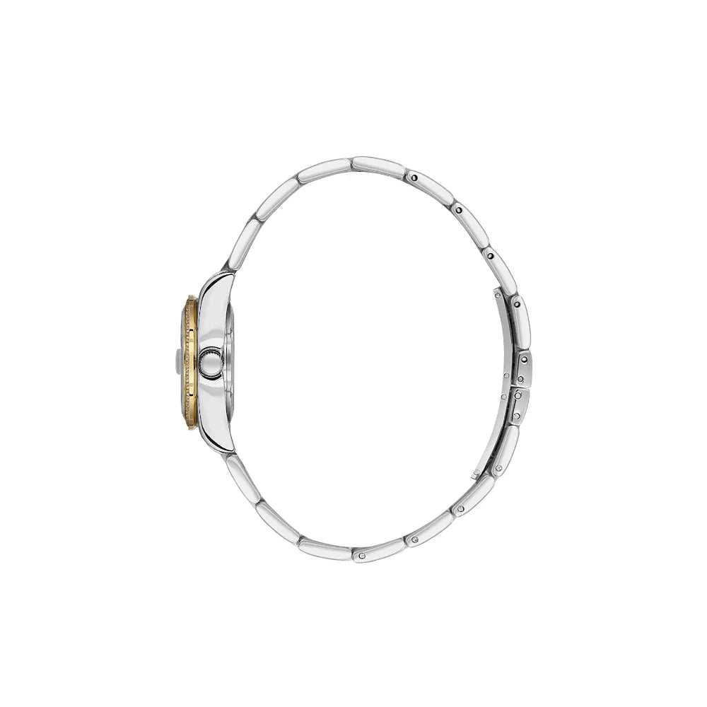 Santa Barbara Polo & Racquet Club Unique Silver and Gold Stainless Steel Watch for Women SB.4.10035-5 - Daniel Klein Saudi Arabia