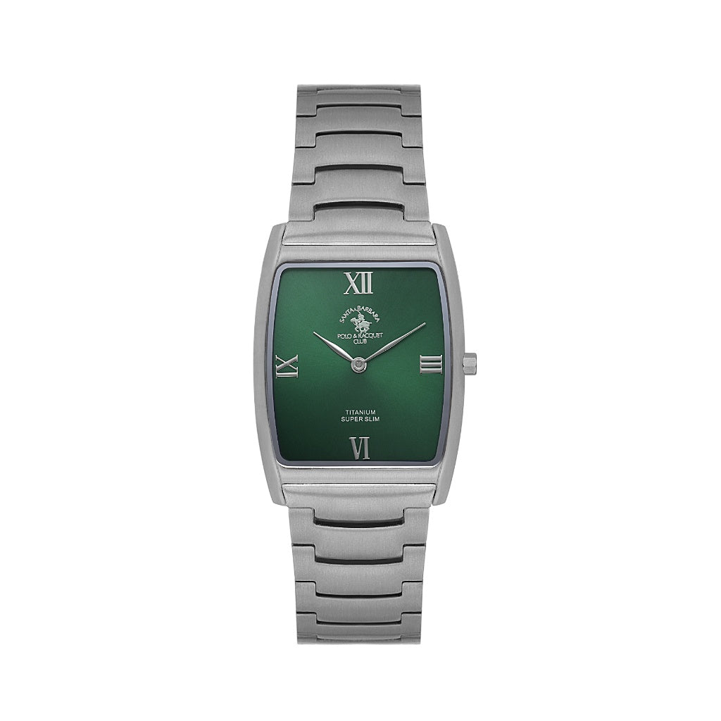 Santa Barbara Polo & Racquet Club Carbon Black Stainless Steel Watch for Men SB.4.10036-4