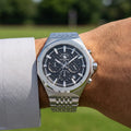 Santa Barbara Polo & Racquet Club Legend Silver Stainless Steel Watch for Men SB.5.10005-1