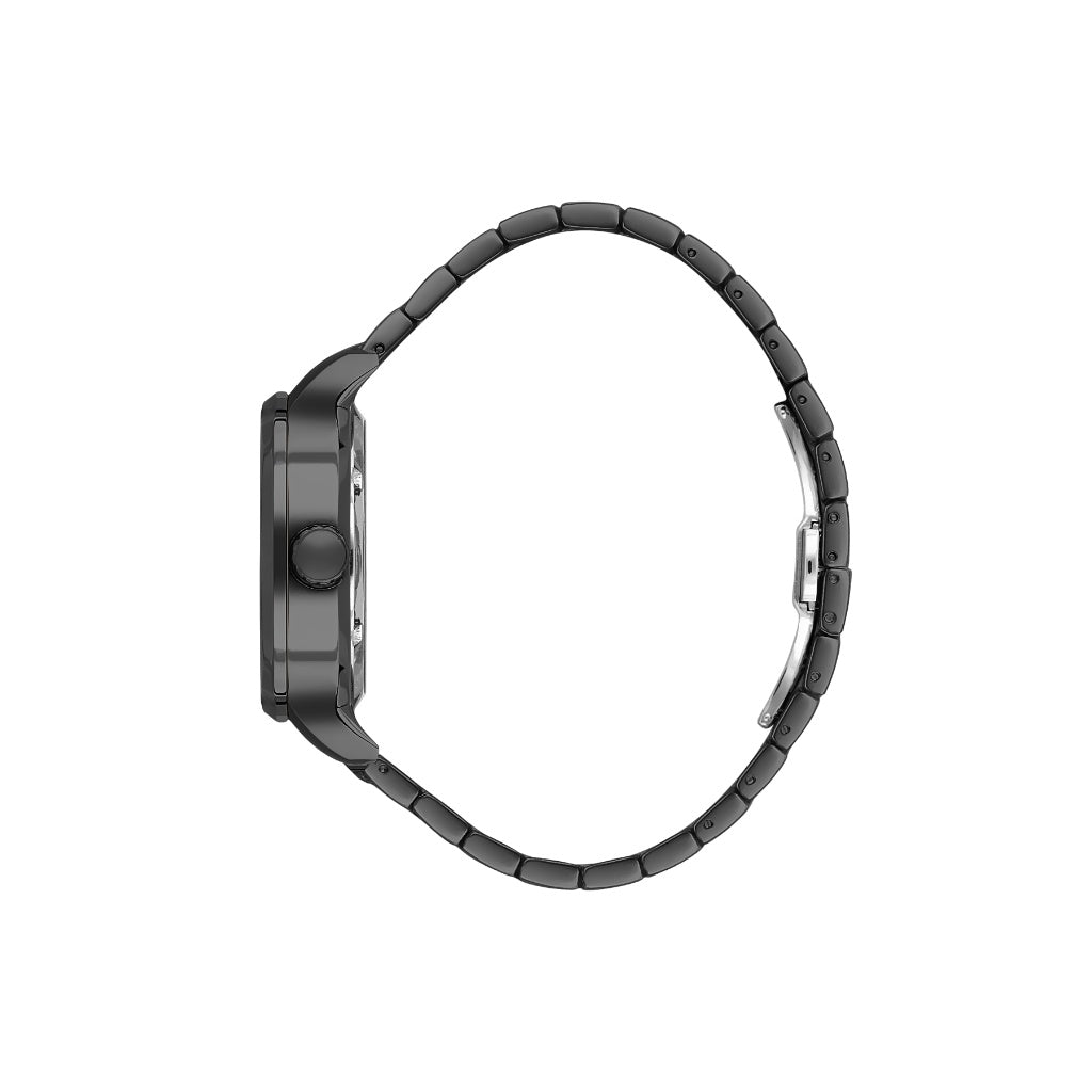 Santa Barbara Polo & Racquet Club Black Stainless Steel Watch for Men SB.5.10006-4