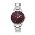 Santa Barbara Polo & Racquet Club Silver Stainless Steel Watch for Men SB.8.10010-4
