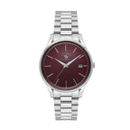 Santa Barbara Polo & Racquet Club Silver Stainless Steel Watch for Men SB.8.10010-4