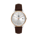 Santa Barbara Polo & Racquet Club Dark Brown Croco Leather Watch for Men SB.8.10011-6