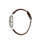 Santa Barbara Polo & Racquet Club Dark Brown Croco Leather Watch for Men SB.8.10011-6