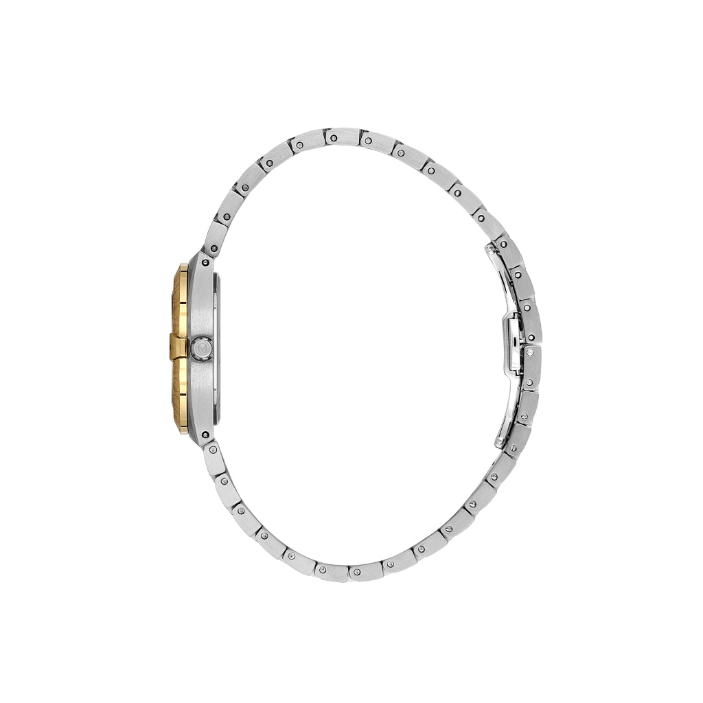 Valentino Orlandi Silver and Gold Stainless Steel Watch for Women VO.1.10023-4