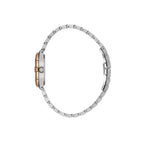 Valentino Orlandi Silver and Rose Gold Stainless Steel Watch for Women VO.1.10023-5