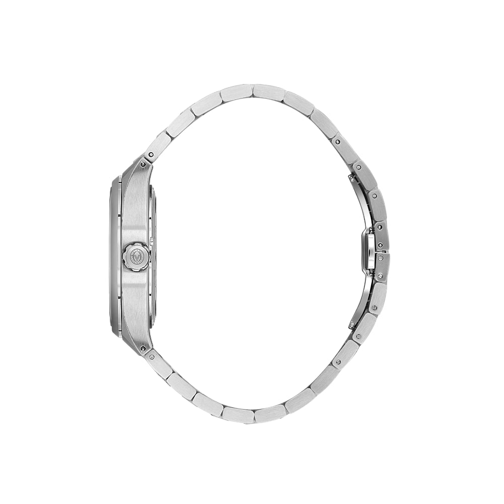 Valentino Orlandi Silver Stainless Steel Watch for Men VO.1.10024-1