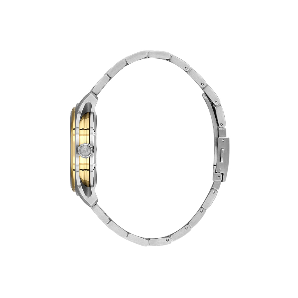 Valentino Orlandi Silver and Gold Stainless Steel Watch for Men VO.1.10025-4