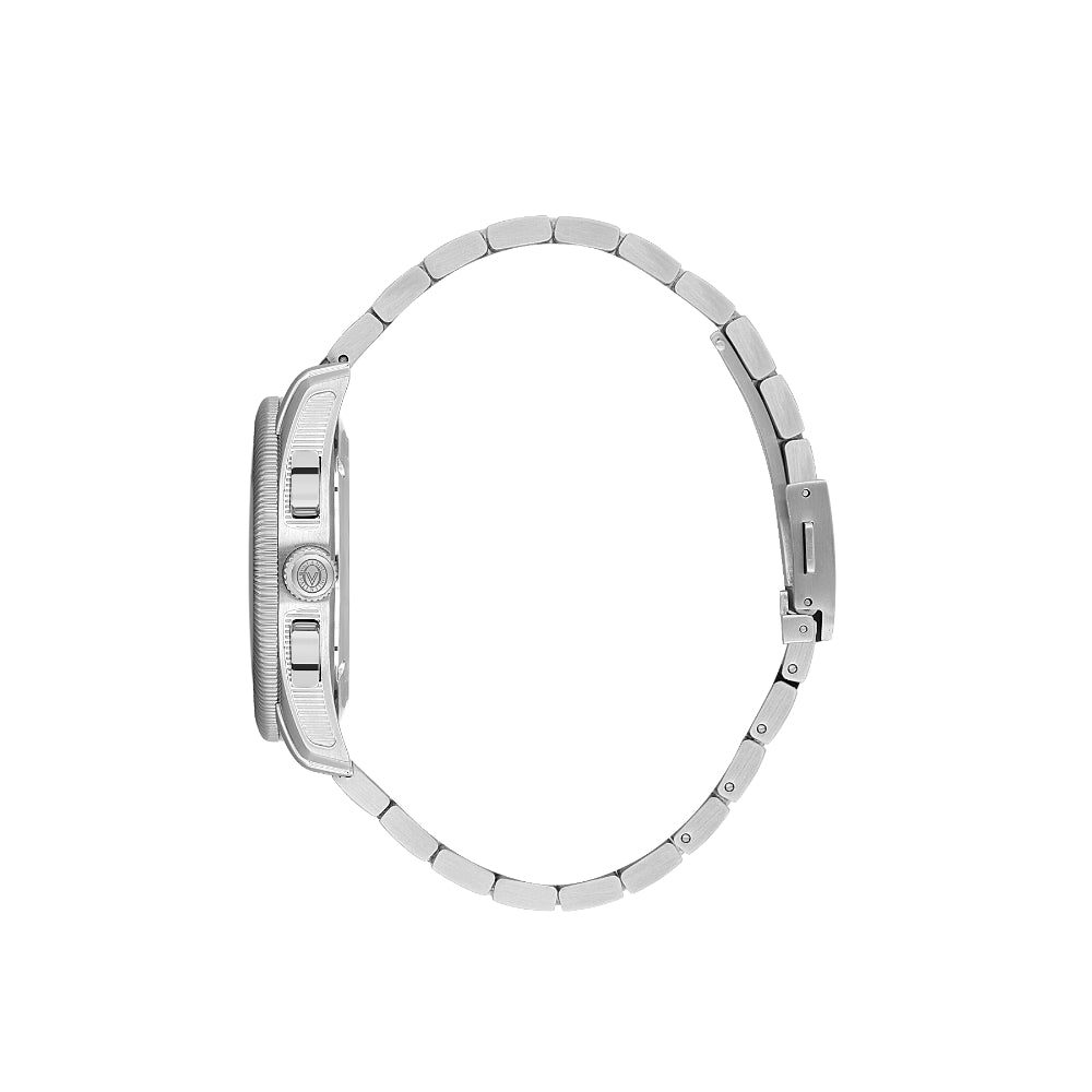 Valentino Orlandi Silver Stainless Steel Watch for Men VO.1.10028-1