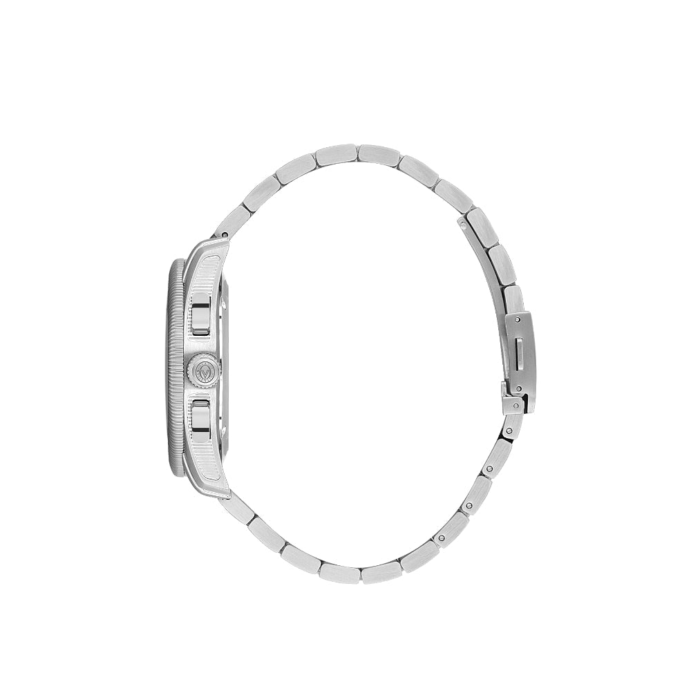 Valentino Orlandi Silver Stainless Steel Watch for Men VO.1.10028-2