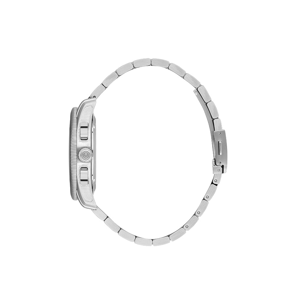 Valentino Orlandi Silver Stainless Steel Watch for Men VO.1.10028-3